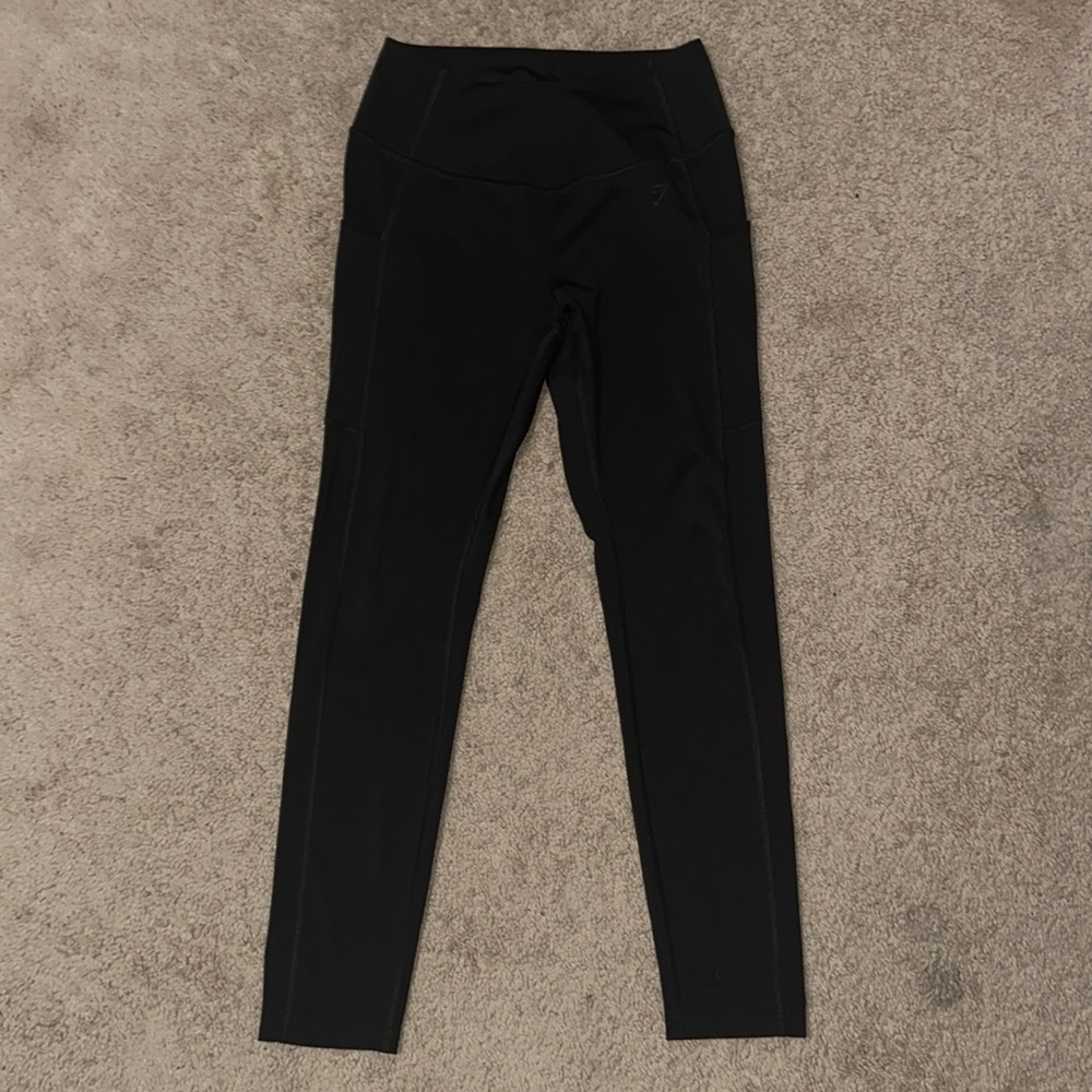 Gymshark Black High waisted leggings.